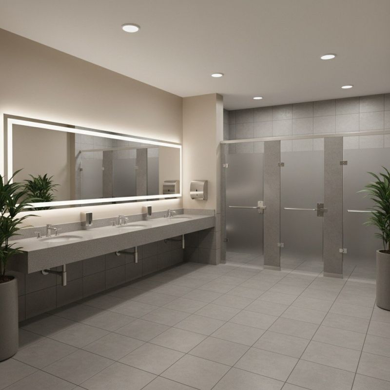 Office Bathroom Renovation in Denver County, CO