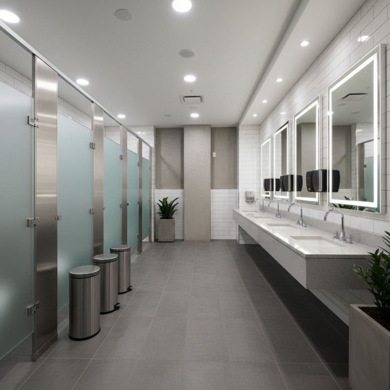 Office Restroom Renovation in Denver, CO