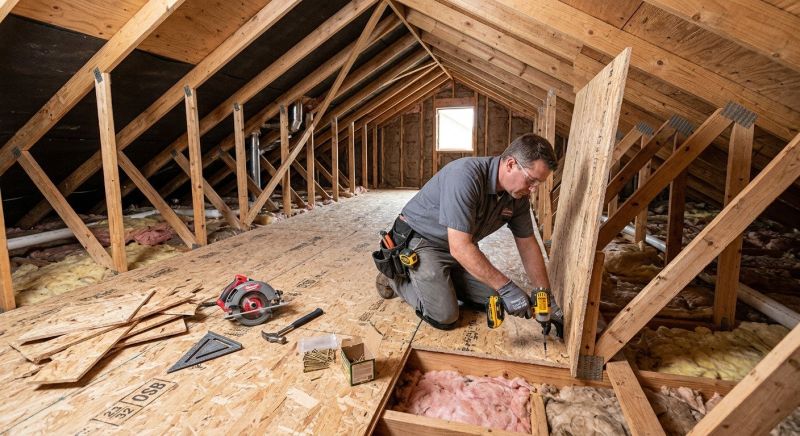 Attic Flooring Installation
