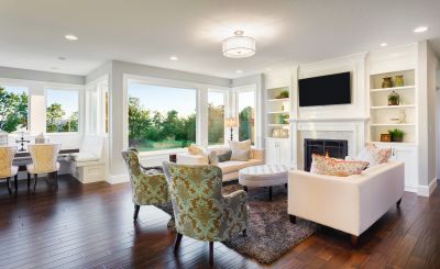 Living Room Renovation in Denver County, CO